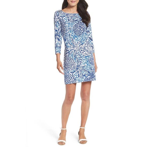LILLY PULITZER Sophie Tropical Shift Dress Sz XS - Picture 1 of 5